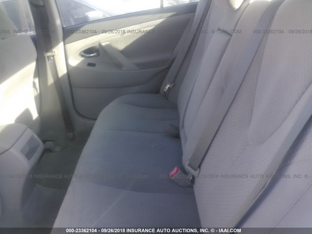 JTNBE46K773083019 - 2007 TOYOTA CAMRY NEW GENERAT CE/LE/XLE/SE SILVER photo 8