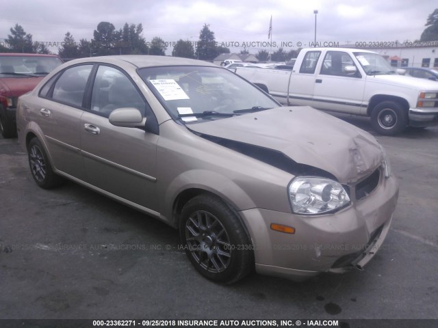 KL5JD56Z26K334531 - 2006 SUZUKI FORENZA GOLD photo 1