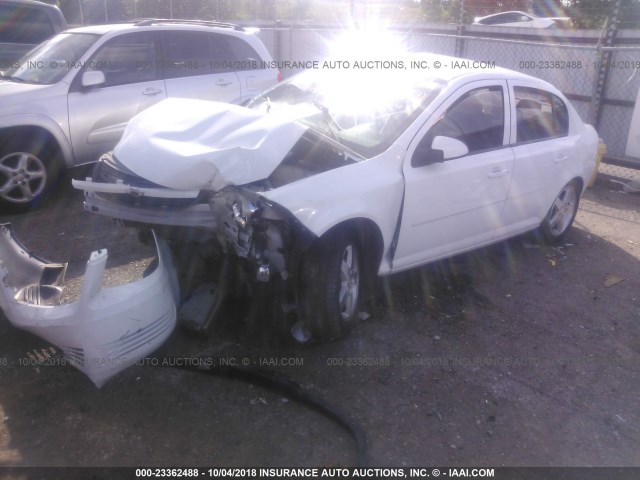 1G1AF5F54A7190499 - 2010 CHEVROLET COBALT 2LT WHITE photo 2