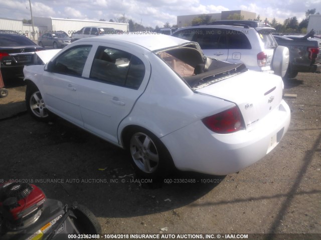 1G1AF5F54A7190499 - 2010 CHEVROLET COBALT 2LT WHITE photo 3