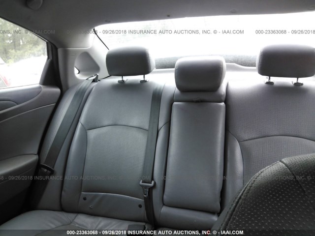 5NPEB4ACXDH600114 - 2013 HYUNDAI SONATA GLS GRAY photo 8