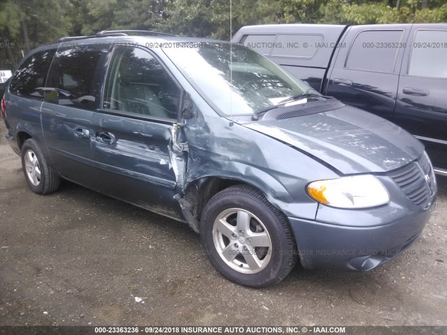 2D4GP44L16R828744 - 2006 DODGE GRAND CARAVAN SXT GRAY photo 6