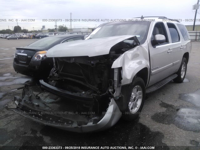 1GNEC23389R195540 - 2009 CHEVROLET TAHOE C1500 LT GRAY photo 2