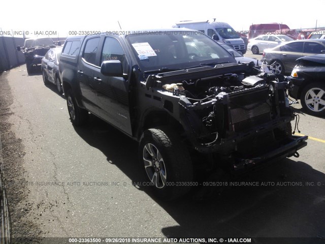 1GCGTDE33G1138961 - 2016 CHEVROLET COLORADO Z71 GRAY photo 1