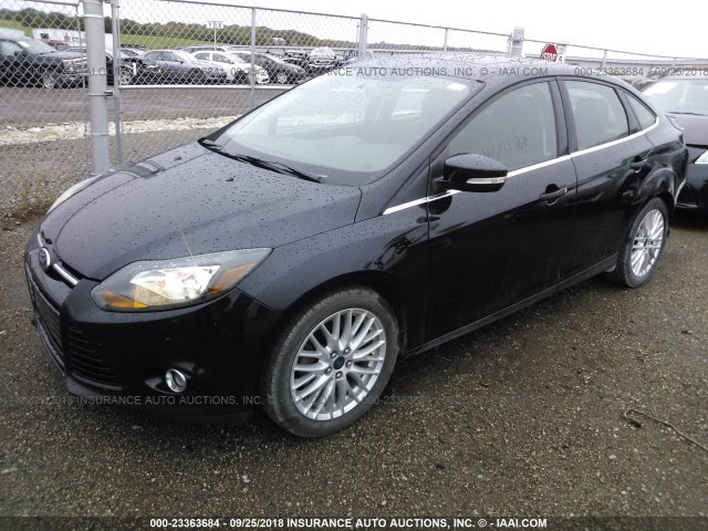 1FADP3J24DL338798 - 2013 FORD FOCUS TITANIUM BLACK photo 2