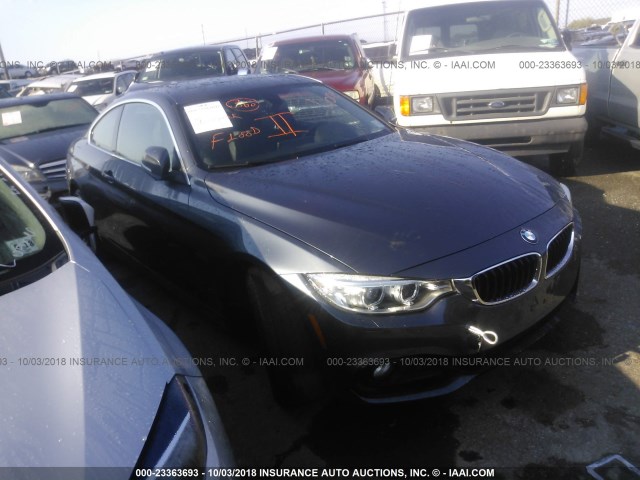 WBA4R9C51HK878360 - 2017 BMW 430XI GRAY photo 1