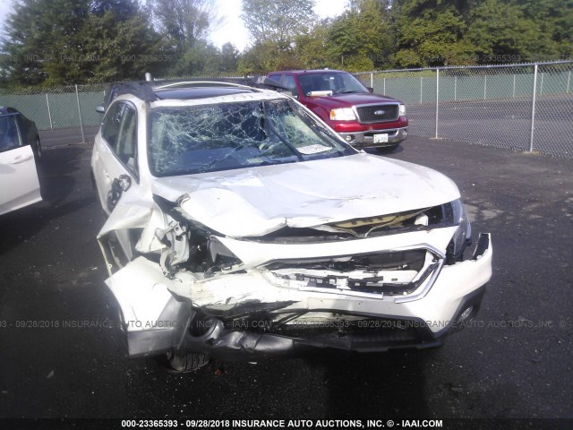 4S4BSENC5J3254771 - 2018 SUBARU OUTBACK 3.6R LIMITED WHITE photo 6