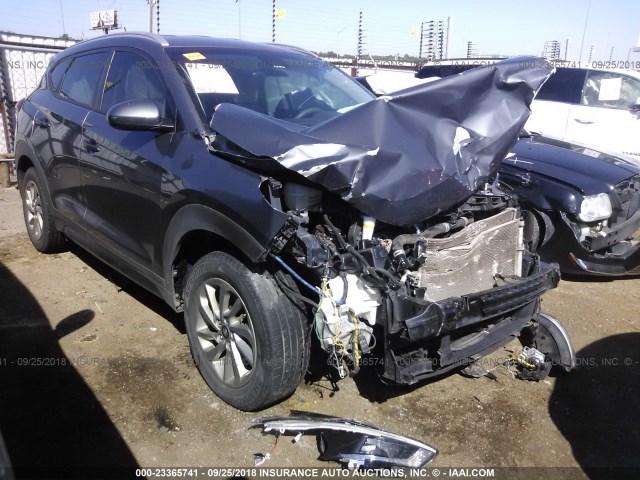 KM8J33A48GU067670 - 2016 HYUNDAI TUCSON LIMITED/SPORT AND ECO/SE GRAY photo 1