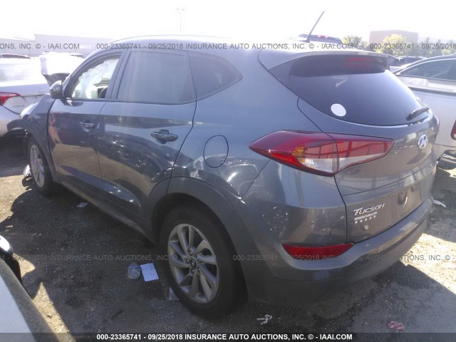 KM8J33A48GU067670 - 2016 HYUNDAI TUCSON LIMITED/SPORT AND ECO/SE GRAY photo 3