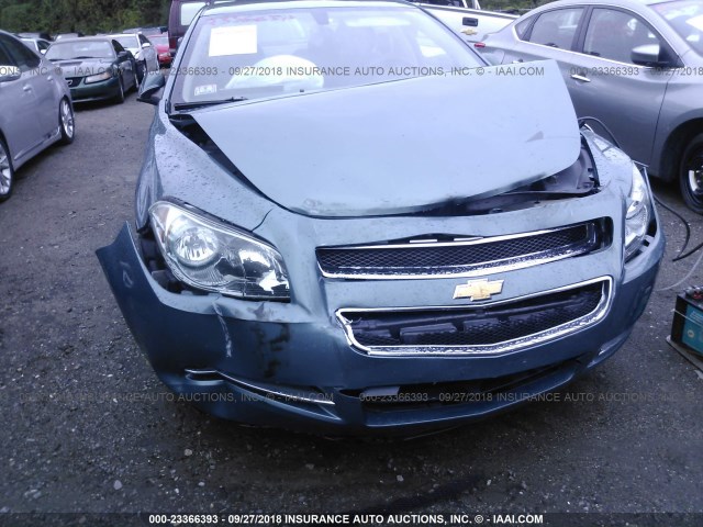 1G1ZH57B19F249544 - 2009 CHEVROLET MALIBU 1LT GREEN photo 6