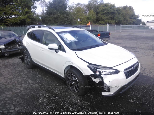 JF2GTADC2J8299091 - 2018 SUBARU CROSSTREK PREMIUM WHITE photo 1