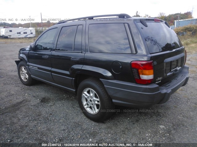 1J4GW48S44C140982 - 2004 JEEP GRAND CHEROKEE LAREDO/COLUMBIA/FREEDOM 黑色 照片 3