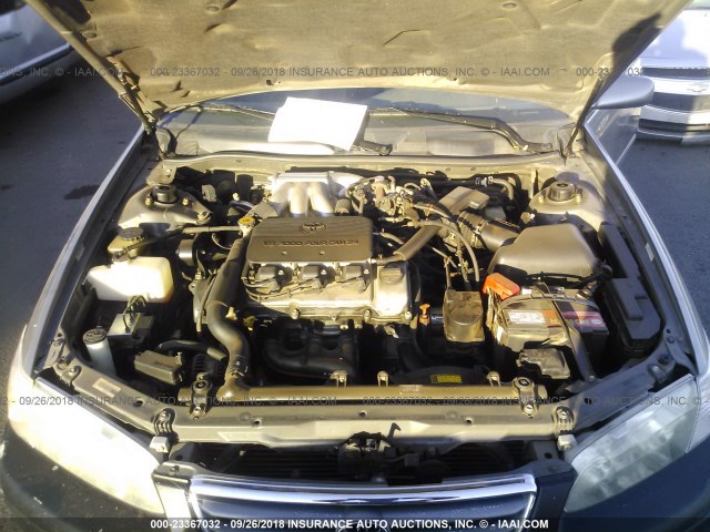 JT2BF28K5Y0285808 - 2000 TOYOTA CAMRY LE/XLE 金色 照片 10