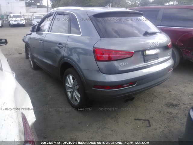 WA1EFCFS8GR021788 - 2016 AUDI Q3 PREMIUM PLUS GRAY photo 3