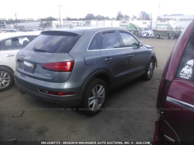 WA1EFCFS8GR021788 - 2016 AUDI Q3 PREMIUM PLUS GRAY photo 4