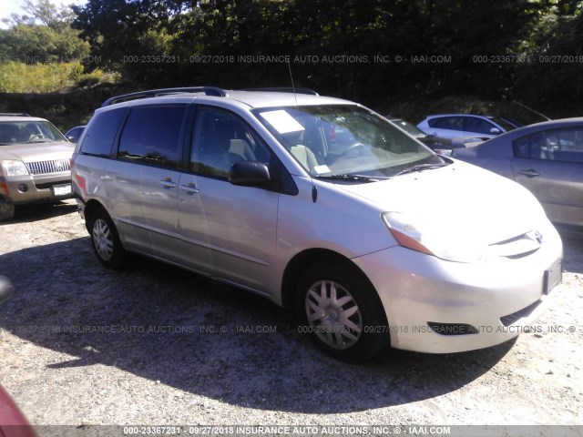 5TDZK23C17S031719 - 2007 TOYOTA SIENNA CE/LE GRAY photo 1