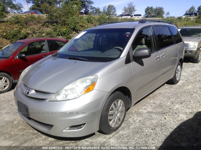 5TDZK23C17S031719 - 2007 TOYOTA SIENNA CE/LE GRAY photo 2