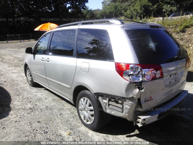 5TDZK23C17S031719 - 2007 TOYOTA SIENNA CE/LE GRAY photo 3