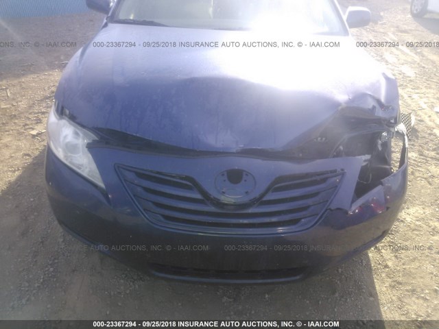 4T4BE46K09R091580 - 2009 TOYOTA CAMRY SE/LE/XLE 蓝色 照片 6