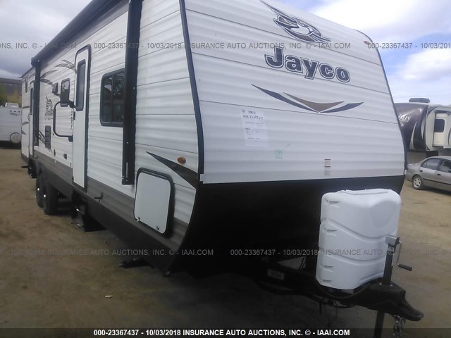 1UJBJ0BTXJ75T0062 - 2018 JAYCO JAY FLIGHT TRAVEL TRAILER  WHITE photo 1