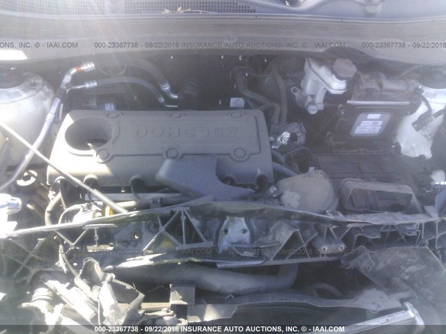 KNDPB3A28D7402114 - 2013 KIA SPORTAGE LX 白色 照片 10