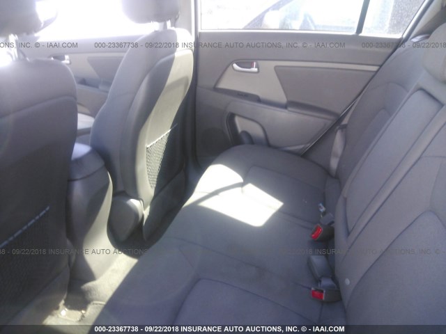 KNDPB3A28D7402114 - 2013 KIA SPORTAGE LX 白色 照片 8