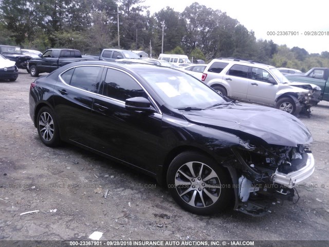 19UUB1F37GA016110 - 2016 ACURA TLX BLACK photo 1