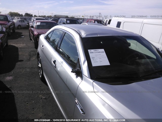 1FAHP2E8XDG112493 - 2013 FORD TAURUS SEL SILVER photo 6