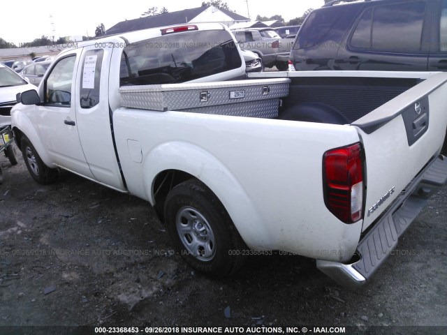 1N6BD0CT3GN723547 - 2016 NISSAN FRONTIER S/SV WHITE photo 3
