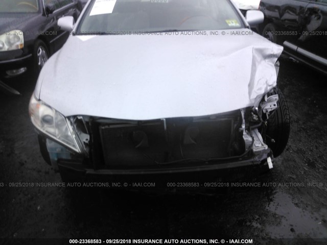 4T1BE46K17U518238 - 2007 TOYOTA CAMRY NEW GENERAT CE/LE/XLE/SE SILVER photo 6