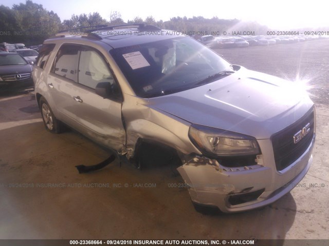 1GKKVPKD8GJ347880 - 2016 GMC ACADIA SLE SILVER photo 1