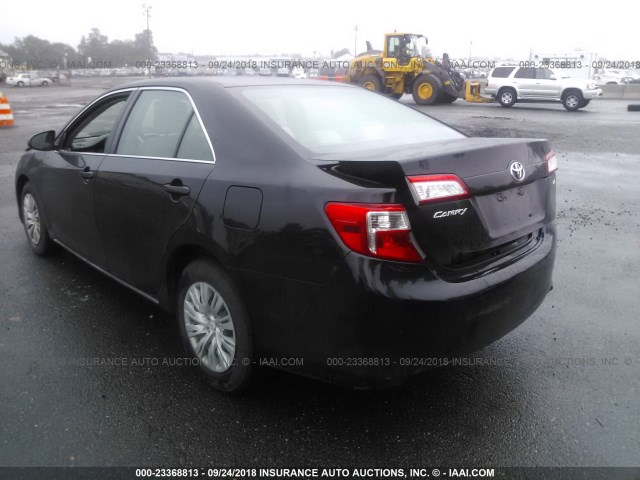 4T4BF1FK2ER358322 - 2014 TOYOTA CAMRY L/SE/LE/XLE 黑色 照片 3