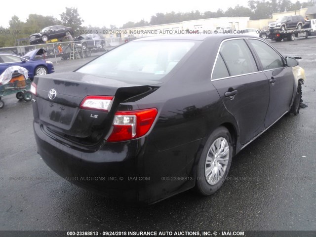 4T4BF1FK2ER358322 - 2014 TOYOTA CAMRY L/SE/LE/XLE 黑色 照片 4