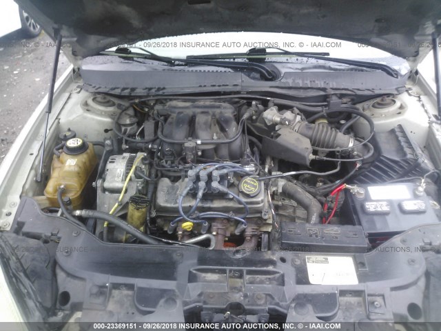 1FAFP56UX7A151872 - 2007 FORD TAURUS SEL TAN photo 10