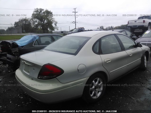 1FAFP56UX7A151872 - 2007 FORD TAURUS SEL TAN photo 4