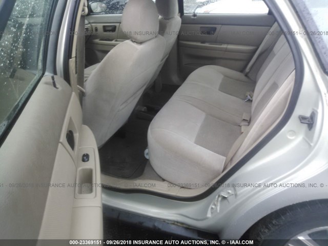 1FAFP56UX7A151872 - 2007 FORD TAURUS SEL TAN photo 8