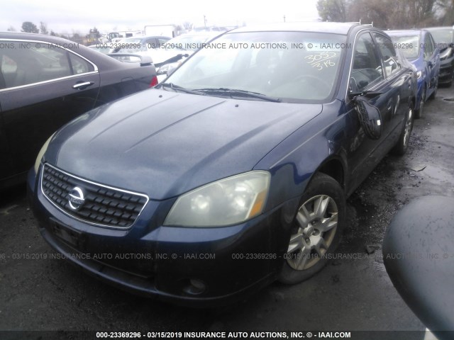 1N4AL11D36C154461 - 2006 NISSAN ALTIMA S/SL BLUE photo 2