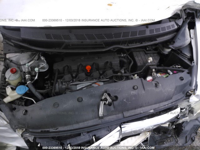 2HGFA1F90AH316533 - 2010 HONDA CIVIC EXL 银色 照片 10