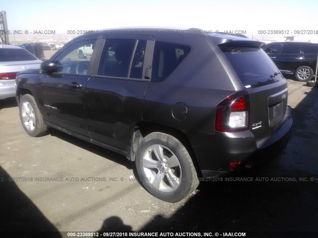 1C4NJDBB5GD713763 - 2016 JEEP COMPASS SPORT GRAY photo 3