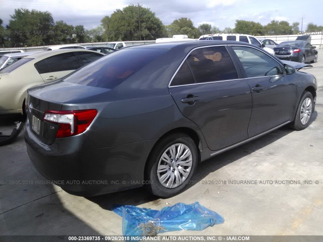 4T1BF1FK2CU055967 - 2012 TOYOTA CAMRY SE/LE/XLE 灰色 照片 4