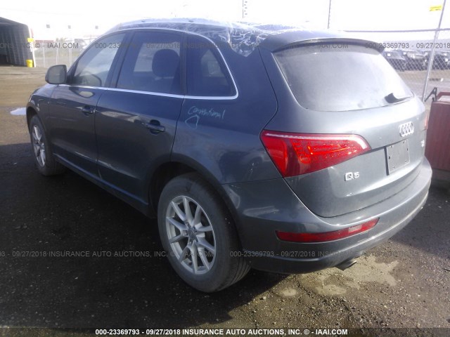 WA1KK78R79A037756 - 2009 AUDI Q5 3.2 GRAY photo 3