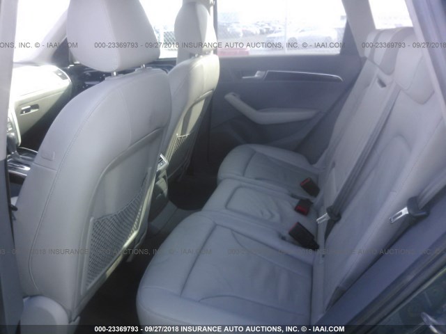 WA1KK78R79A037756 - 2009 AUDI Q5 3.2 GRAY photo 8