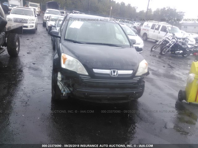 JHLRE487X8C057465 - 2008 HONDA CR-V EXL BLACK photo 6