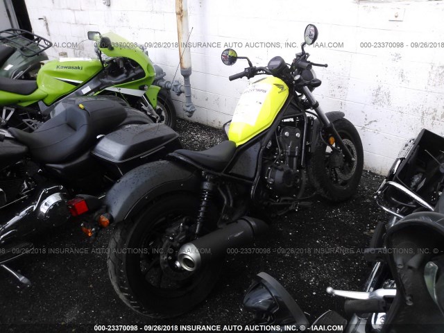 MLHPC5607H5001684 - 2017 HONDA CMX500 YELLOW photo 4