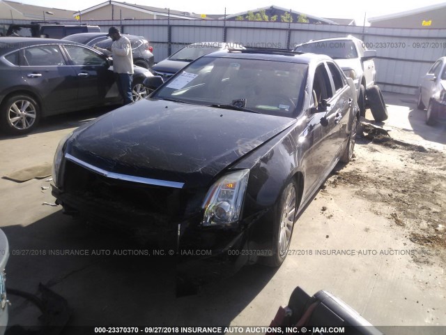 1G6DS5ED5B0101299 - 2011 CADILLAC CTS PREMIUM COLLECTION BLACK photo 2