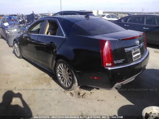 1G6DS5ED5B0101299 - 2011 CADILLAC CTS PREMIUM COLLECTION BLACK photo 3