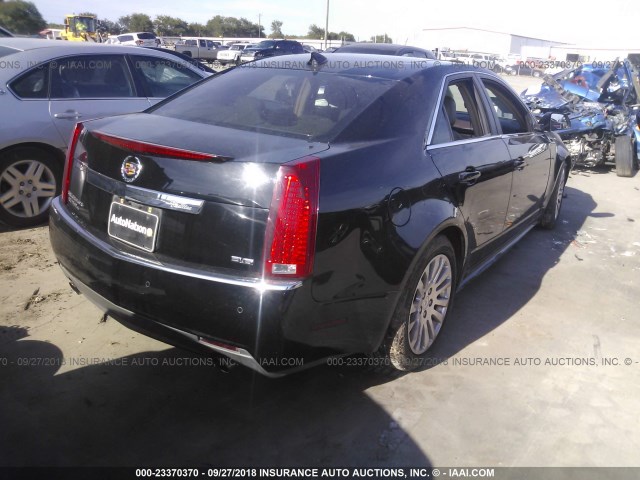 1G6DS5ED5B0101299 - 2011 CADILLAC CTS PREMIUM COLLECTION BLACK photo 4
