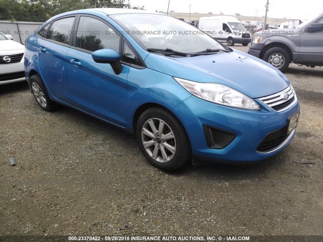 3FADP4BJ9CM137083 - 2012 FORD FIESTA SE BLUE photo 1