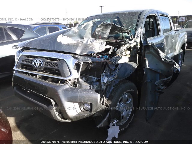 3TMLU4EN4DM121033 - 2013 TOYOTA TACOMA DOUBLE CAB 灰色 照片 6