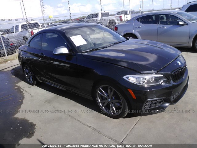 WBA1J7C58FV289011 - 2015 BMW M235I BLACK photo 1